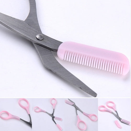 Beauty tools eyebrow scissors with eyebrow comb Beauty tools eyebrow scissors with eyebrow comb